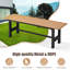 Banc d'extérieur en métal Latoysha-651590815