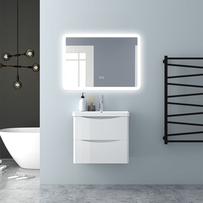 Aevin Rectangle Mirror, 50 cm H x 70 cm W
