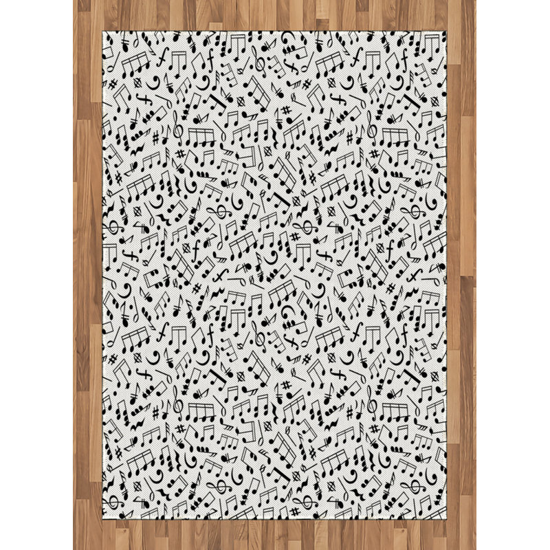 Hogansville Polka Dots Hand Woven Area Rug, Rectangle 120 x 180cm