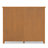 Acadian 48"H Solid Wood Transitional 12-Cube Bookcase with Fixed Shelves and Tapered Legs-1709773879