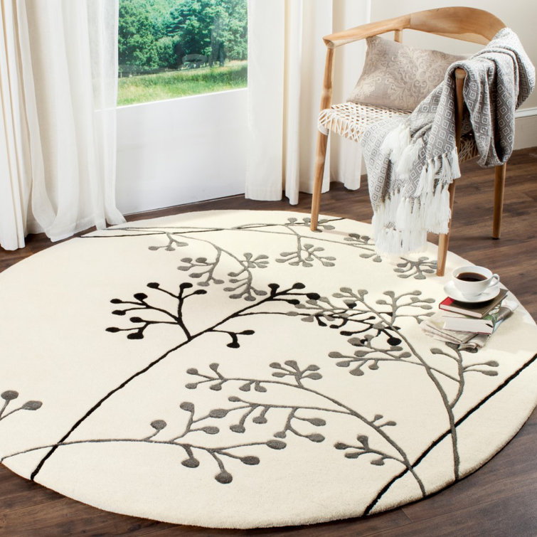 Soho Hand Tufted Wool Floral Rug