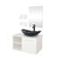 Ensemble de meuble-lavabo mural simple 28 po Mereworth-714412500-717362985-717362976