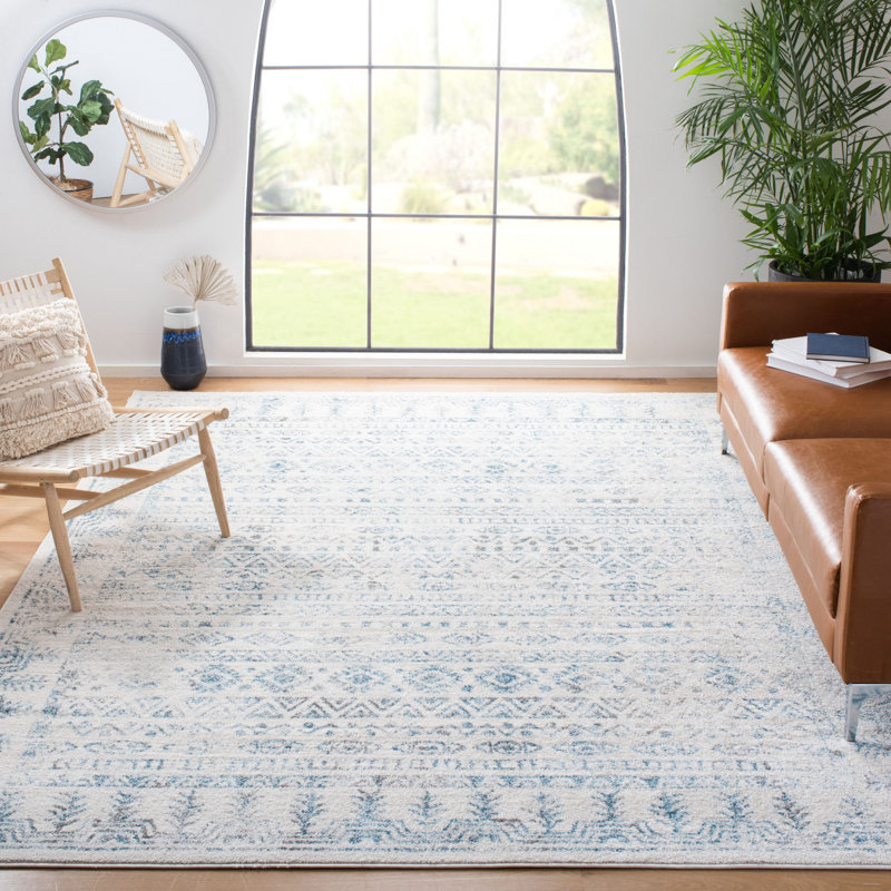 Tapis de performance du sud-ouest Tulum, Rectangle 4 pi x 6 pi