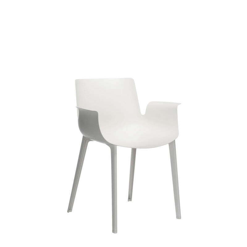 Outdoor Dining Armchair, White