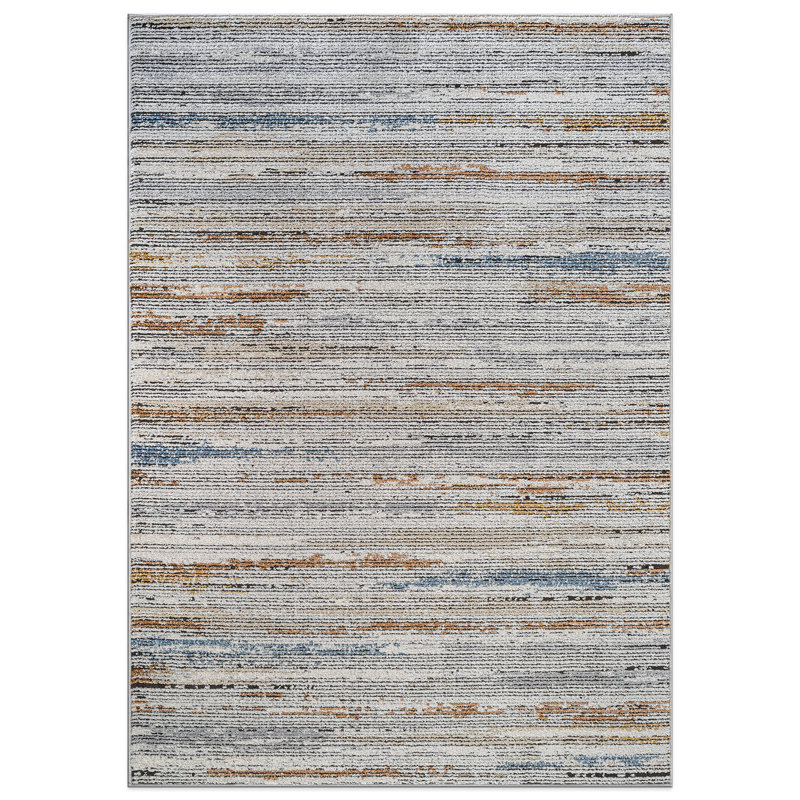 Painter’S Loft Multi Area Rug – Subtle Artistic Accent, Easy To Clean, Rectangle 5' x 7'