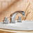 2-handle Bathroom Faucet with Drain Assembly-1791309797