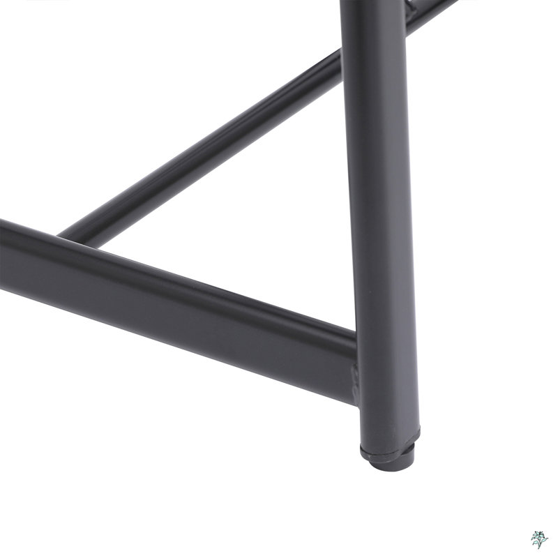 Ensemble de 3 tabourets de bar avec chaises à dossier sans accoudoirs
