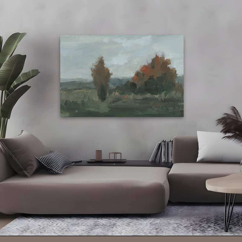 Turning - Autumn Brown Fall Gray, H 48 po x l 32 po