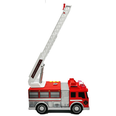 Mighty Wheels: camion de pompier puissant de 10 po
