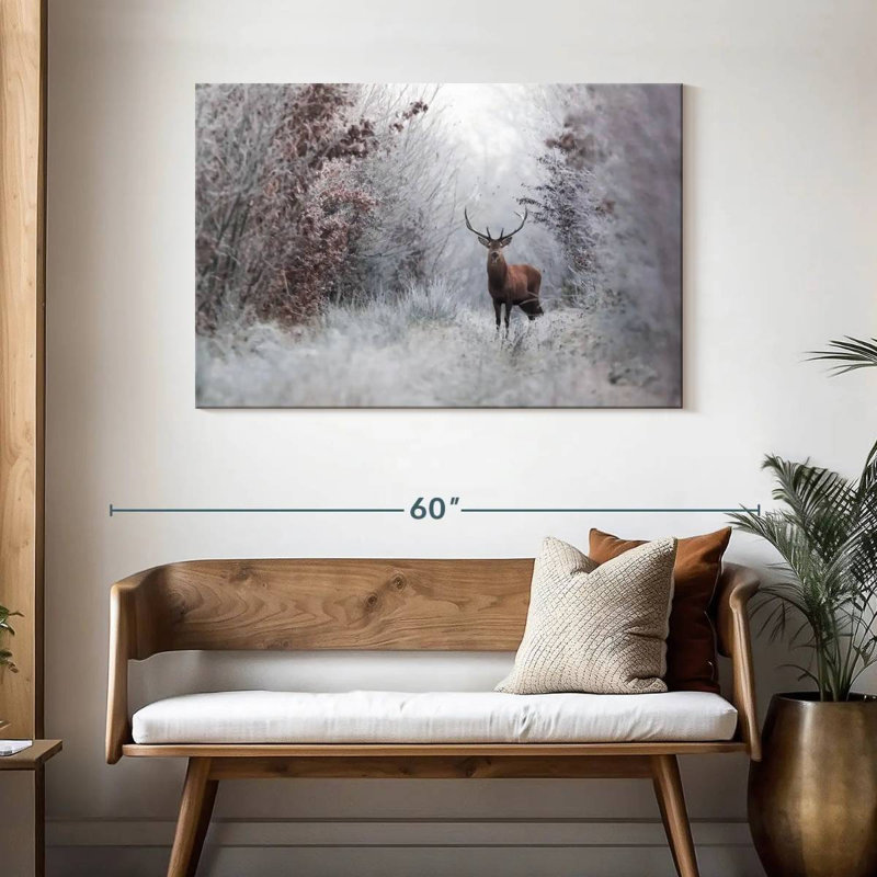 Crowle Deer, 30" H x 45" W