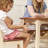 ECR4Kids Hideaway Table and Chair Set, Kids Furniture, 3-Piece-108961007