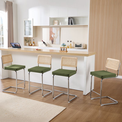 Tabouret de comptoir rembourré 26 po Marlow