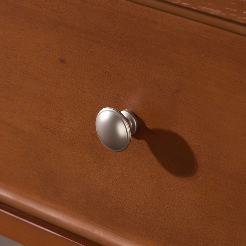 24'' Turned Solid Wood Spindle Nightstand with Drawer&Open Shelf,Brown, Brown,  Set of 2