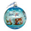 Holiday Splendor 5.5'' Handmade Glass Ball Ornament-107097081-110327058