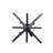 Zayd 4 - Light Dimmable Geometric Chandelier