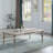 Platinum Finish Coffee Table