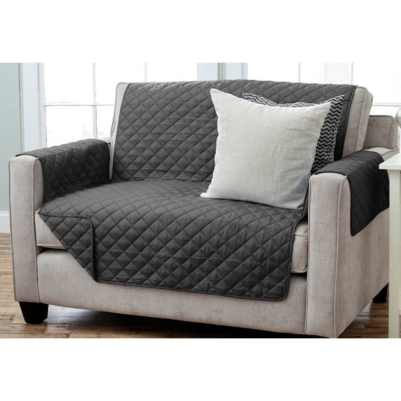 Housse pour coussin de boîte Ludwick, Noir