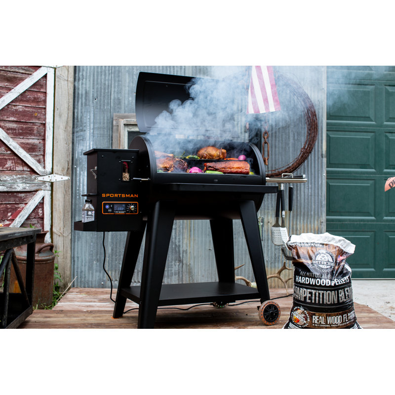 Barbecue à granules de bois 55 "