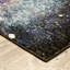 Tapis bleu abstrait Ronny-406007022