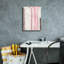  «Kindness 1 Pink» par Courtney Prahl, art mural sur toile, 12 po x 16 po