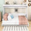 Lit escamotable en bois avec tablettes-2091307478-2091307479