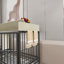 Cage pour animaux exquise avec rangement multifonctionnel et fabrication durable