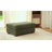 Maelina Upholstered Hunter Green Square Corduroy Ottoman with Solid Wood Legs, Single Ottoman Modular Part For Sectional Sofa-714147205
