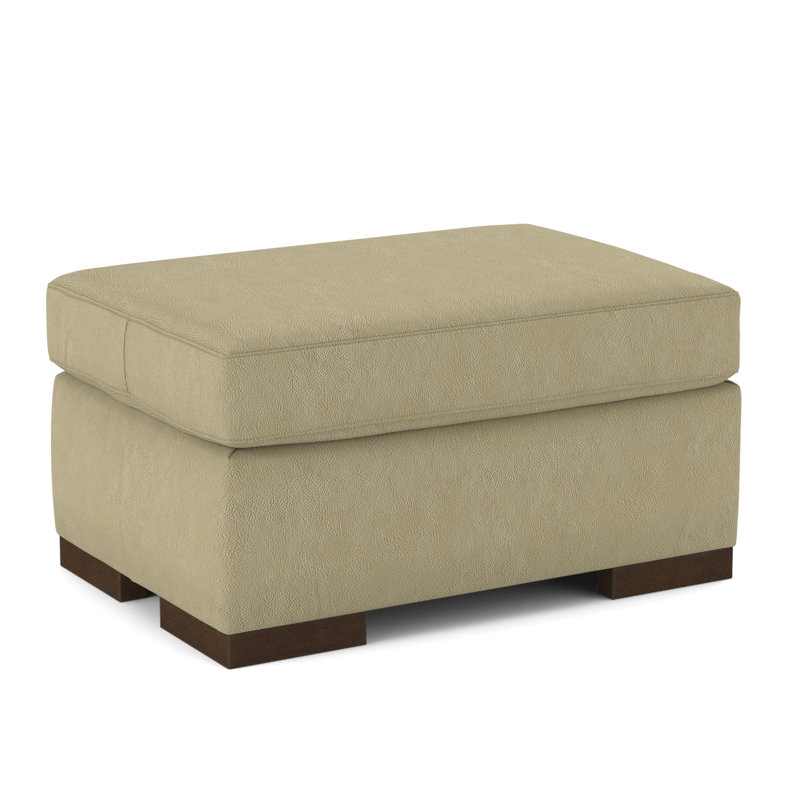 Upholstered Ottoman, Nutmeg, Rumor Bliss