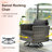 Hop Wicker Patio Conversation Set with Cushions-98495018-98495020