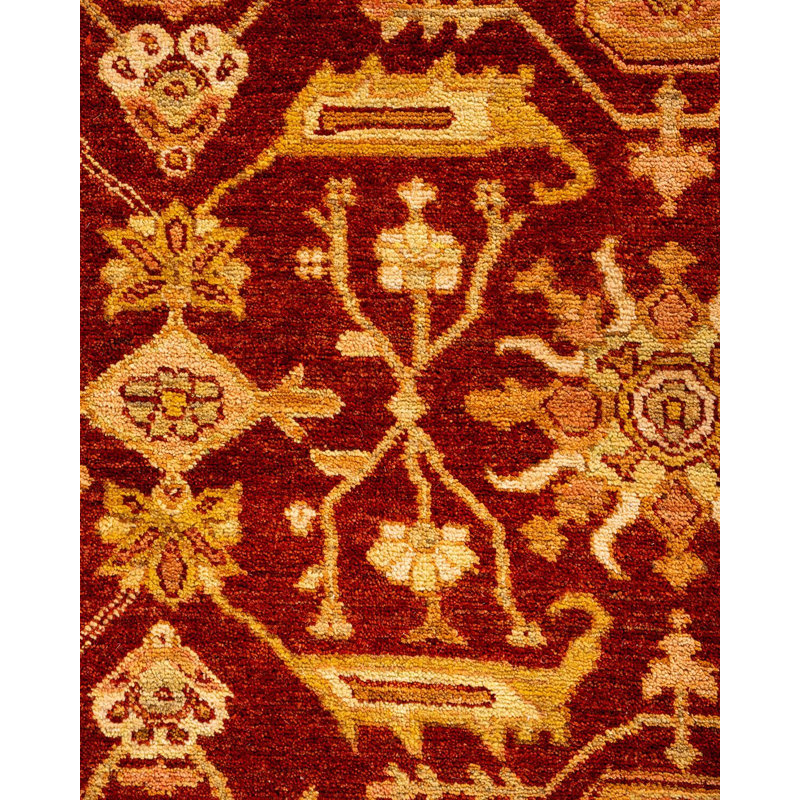Eclectic One-of-a-Kind 5' 1" x 8' 8" Hand Knotted Area Rug