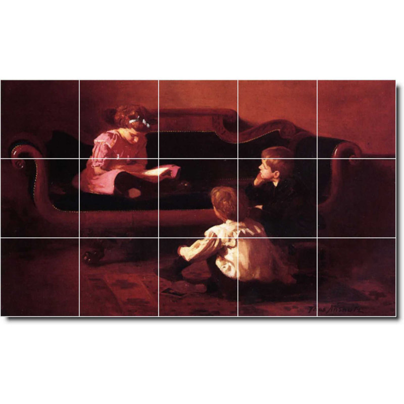Carreau de peinture murale 40 po x 24 po 8 po x 8 po, Enfants 277