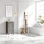Meuble-lavabo en bois compact avec évier, style moderne pour la maison