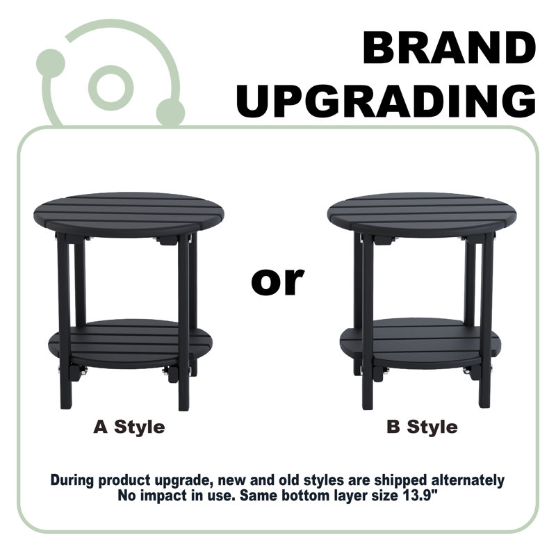 Table d'appoint khanna, Noir