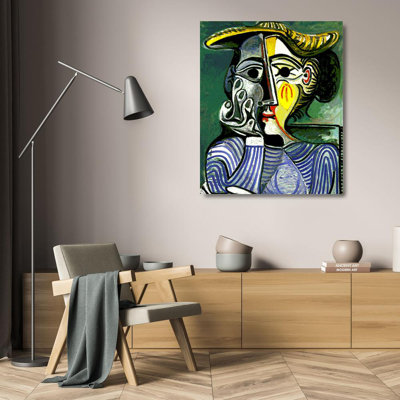 Woman with yellow hat (Jacqueline)
