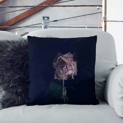 Floral Square Throw Cushion