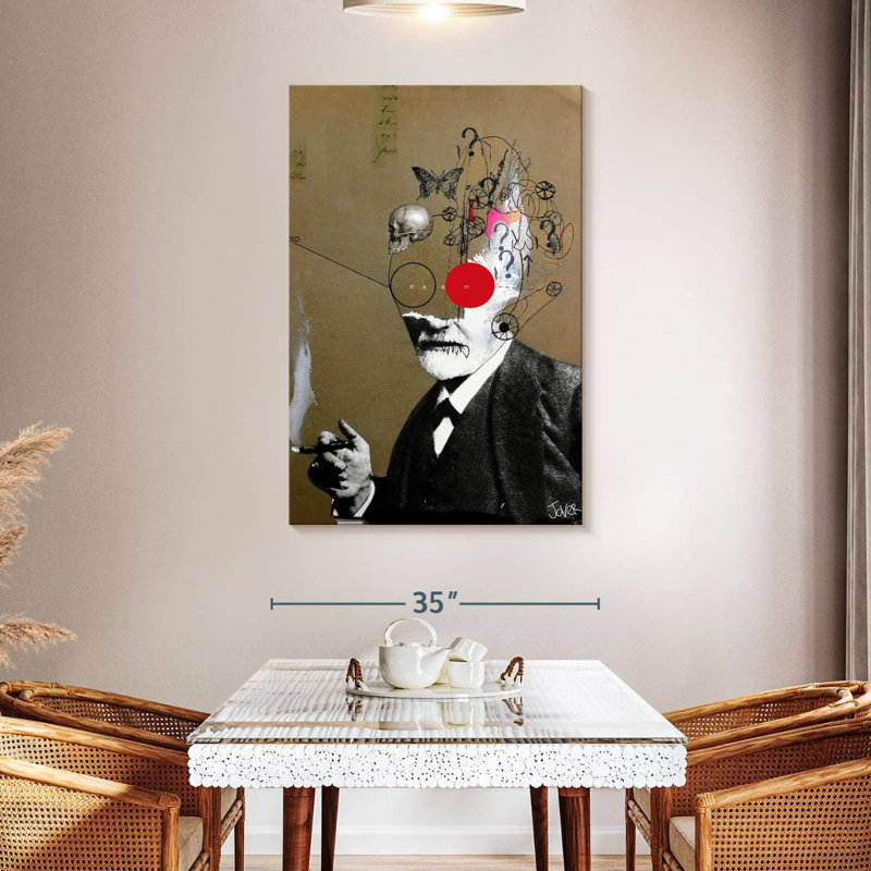 Alcaraz Freudian Slip, 48" H x 32" W