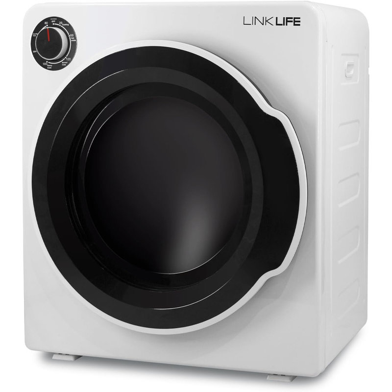 Compact Laundry Dryer 17Lbs 1350W for Home Apartment Dorms RVs