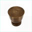 Table basse en métal cuivré peu encombrante - table d'appoint haute de 22 po Boho-Glam, assemblage minimal pour le salon et la chambre à coucher-494729584