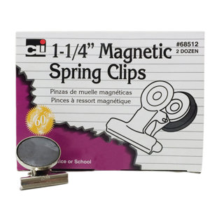Magnetic Spring Clip Set (Set of 2)