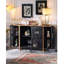 Armoire rétro noire