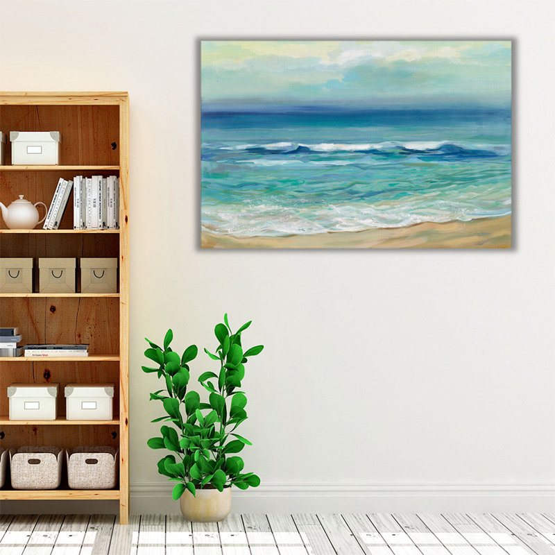 Seaside Sunrise - reproduction d'art sur toile, H 40 po x l 60 po