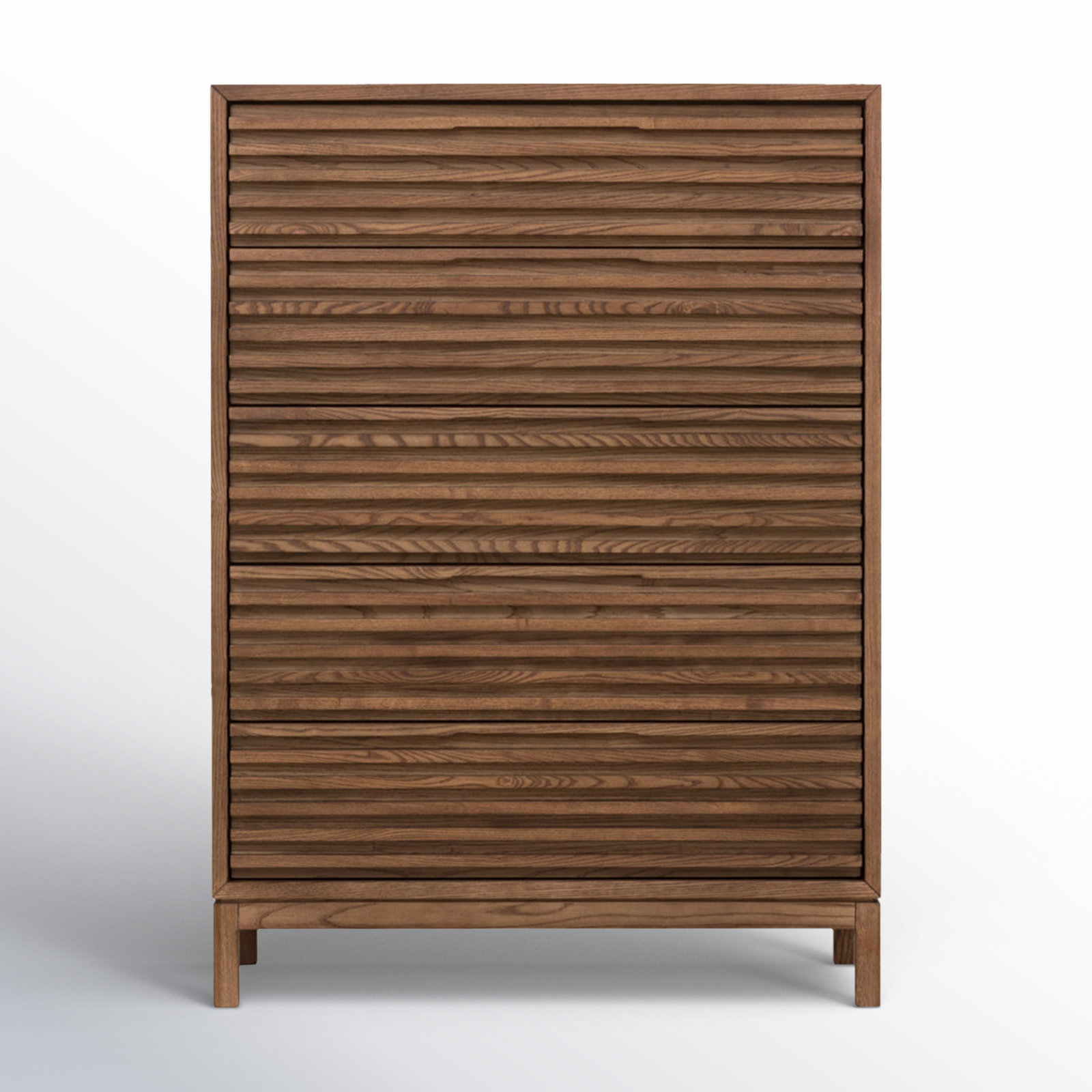 Finnian 5 - Drawer Dresser, Walnut