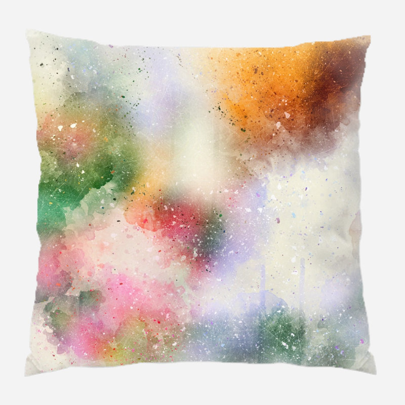 Coussin décoratif Vachel, Microsuède, Intérieur