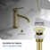 Circular 2-handle 8" Widespread Bathroom Faucet with Pop Up Drain