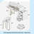 Velvet Upholstered Vanity Desk With Chair, Vanity Set With 5 Big Drawers, Makeup Table With Padded Chair, Marble-Look Sticker Top Dressing Table With Left/Right Adjustable Storage, White-114192830
