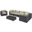 Ensemble modulaire de patio d'extérieur 7 pièces Invite-116781614