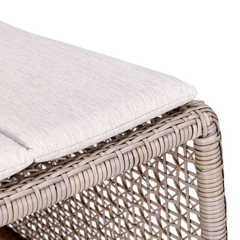 Michelle Outdoor Accent Chair Linen