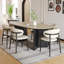 Ensemble de table de salle à manger ovale de style français-106324793