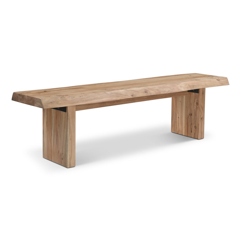 Banc Colin Kentley, H 18 po x l 65 po x P 15 po, Teck