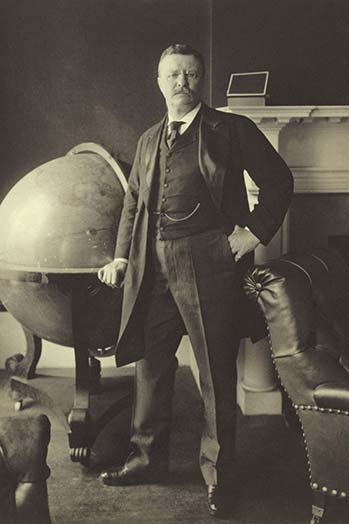 « theodore roosevelt » par rockwood photo co. souvenirs